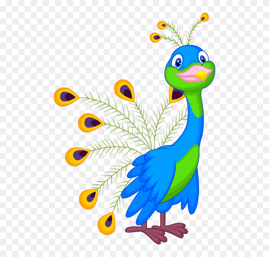 Baby Peacock Clip Art - Png Download