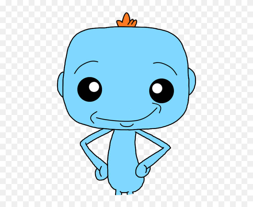 Mr Clipart Meeseeks, Mr Meeseeks Transparent Free For - Rick En Morty Drawings - Png Download