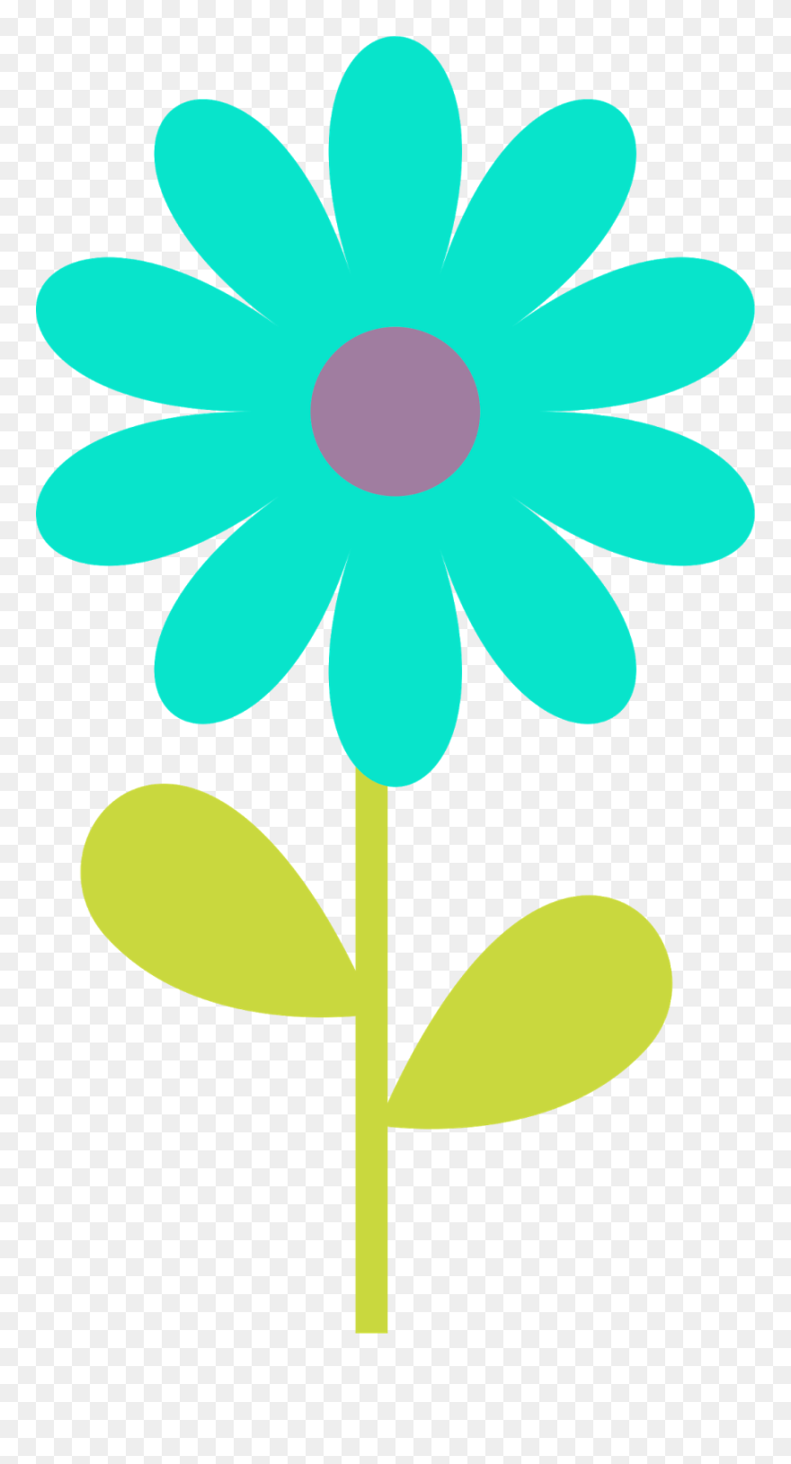 Unicorns Clip Art For Scrapbooking - 2d Flower Clipart Orange - Png Download