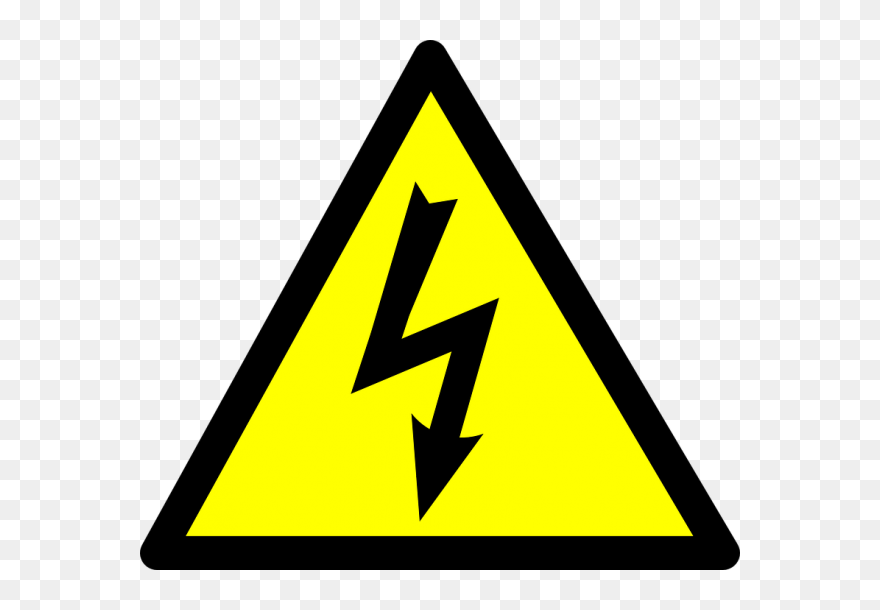 High Voltage Hazard Sign Clipart
