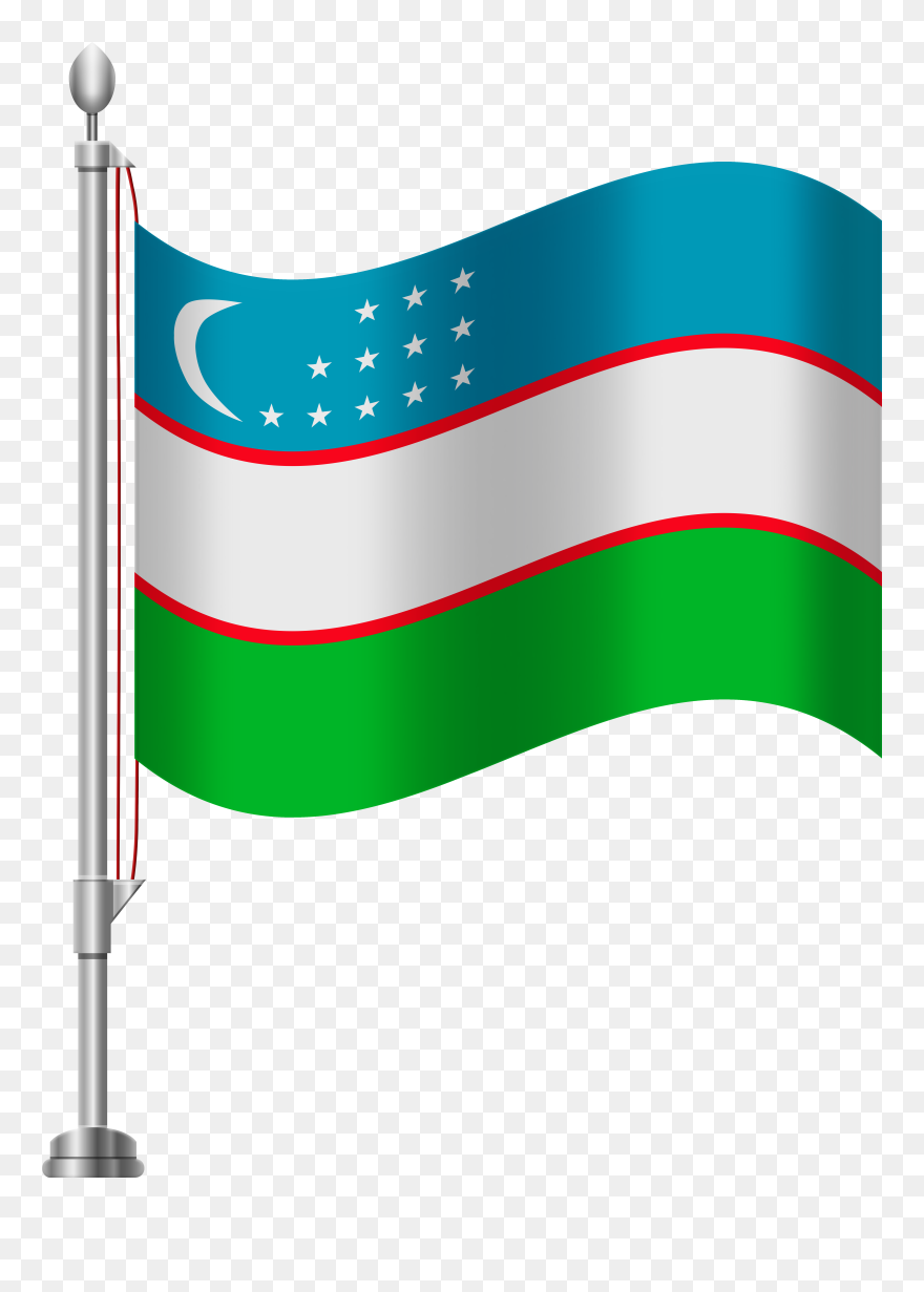 Uzbekistan Flag Png Clip Art Transparent Png