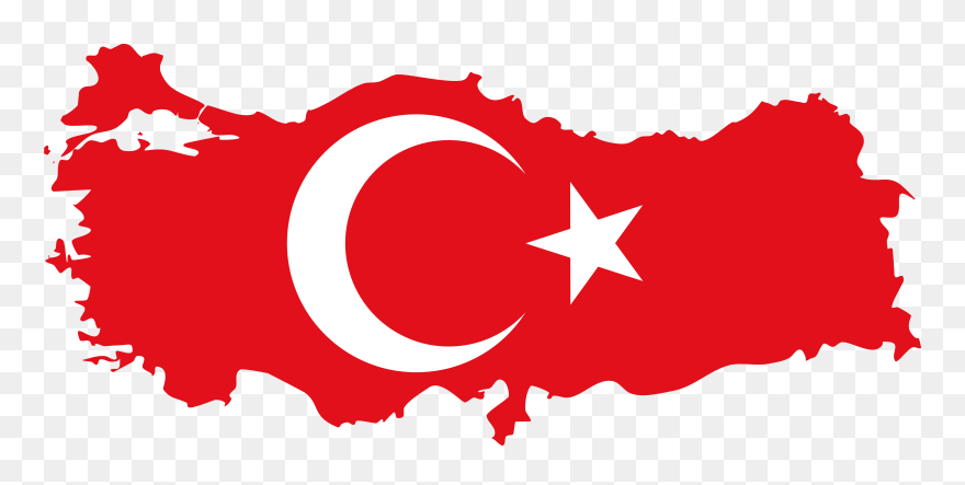 Turkey Flag Clipart Free Image - Turkey Flag Png Transparent Png