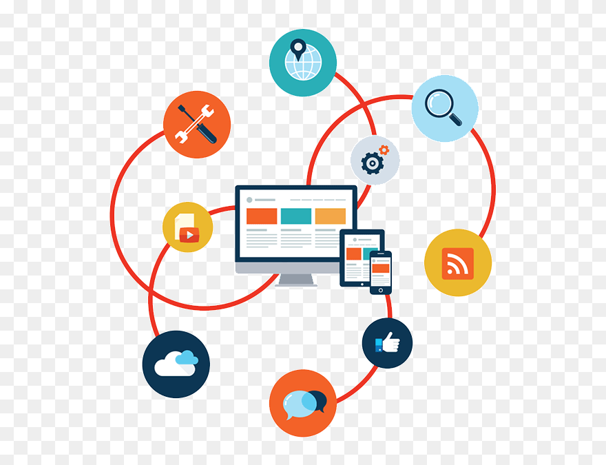 Web Business Application Development Clipart