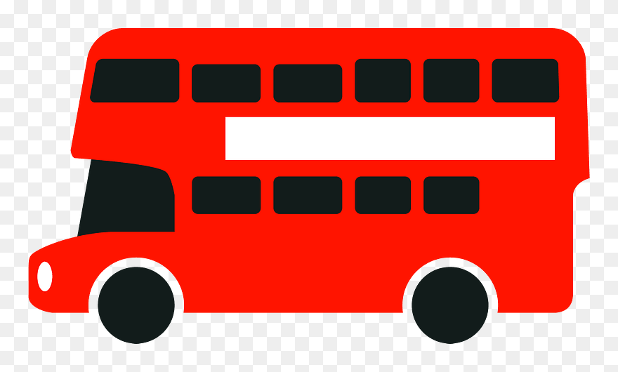London Bus Clipart - Png Download