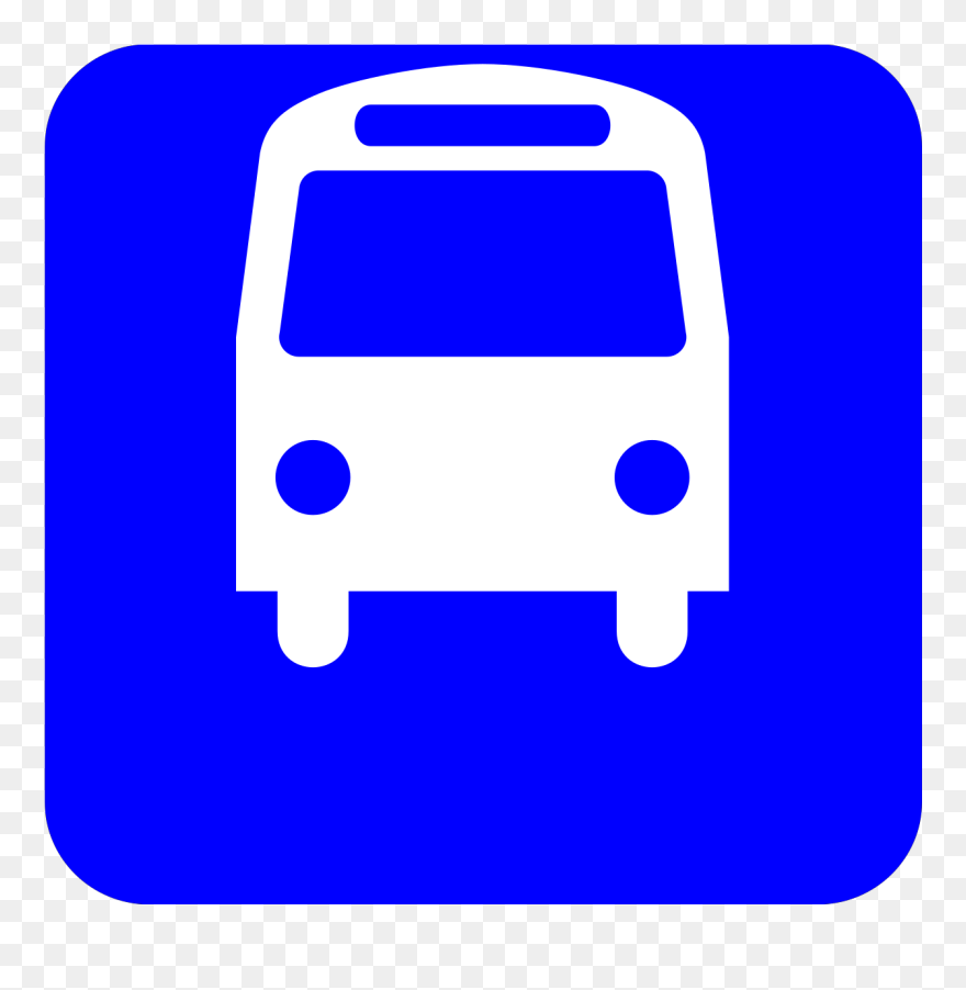 Bus Stop Sign Png Clipart