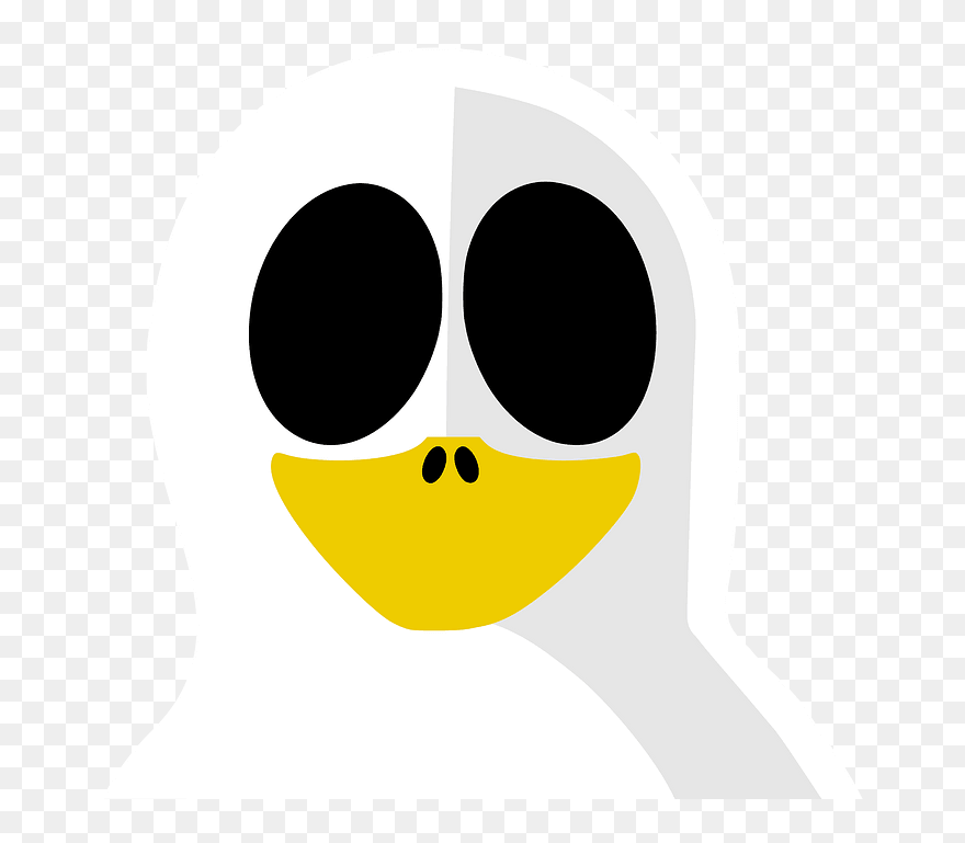 Ghost Penguin Clipart - Png Download