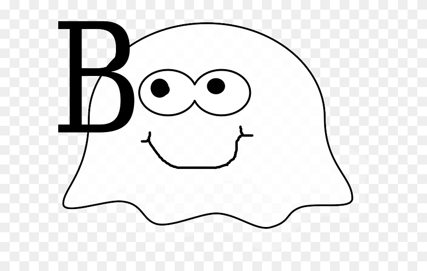 Boo, Halloween, Ghost - Cartoon Clipart