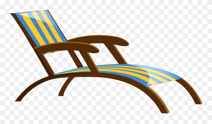 Transparent Chair Png - Lounge Chair Clip Art