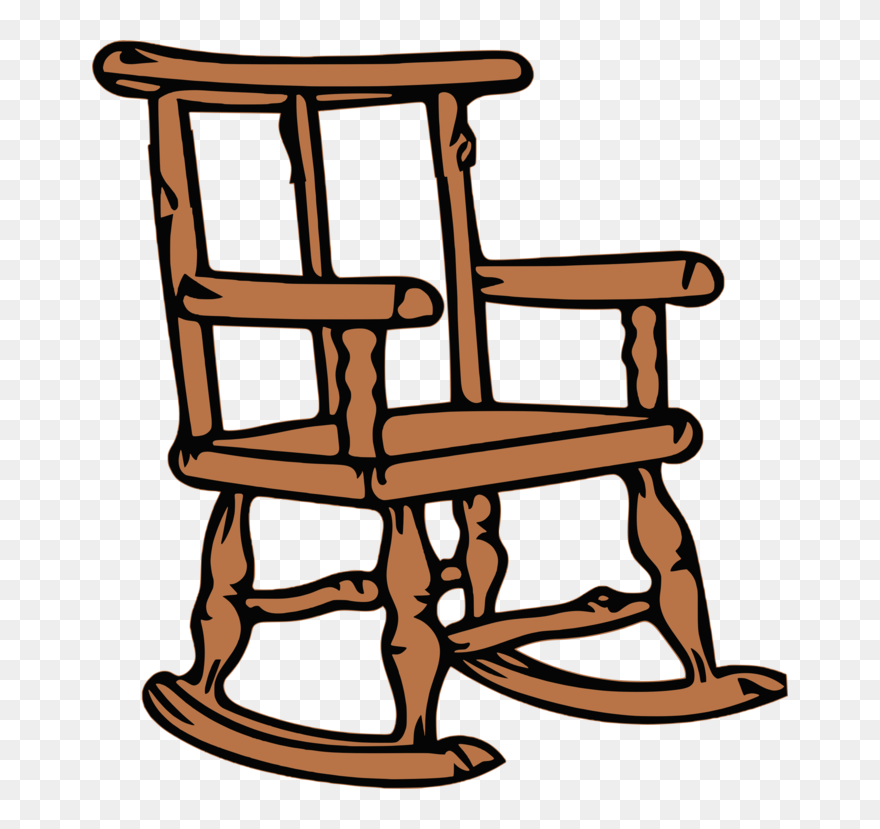 Chair,outdoor Furniture,furniture - Rocking Chair Clipart Free - Png Download