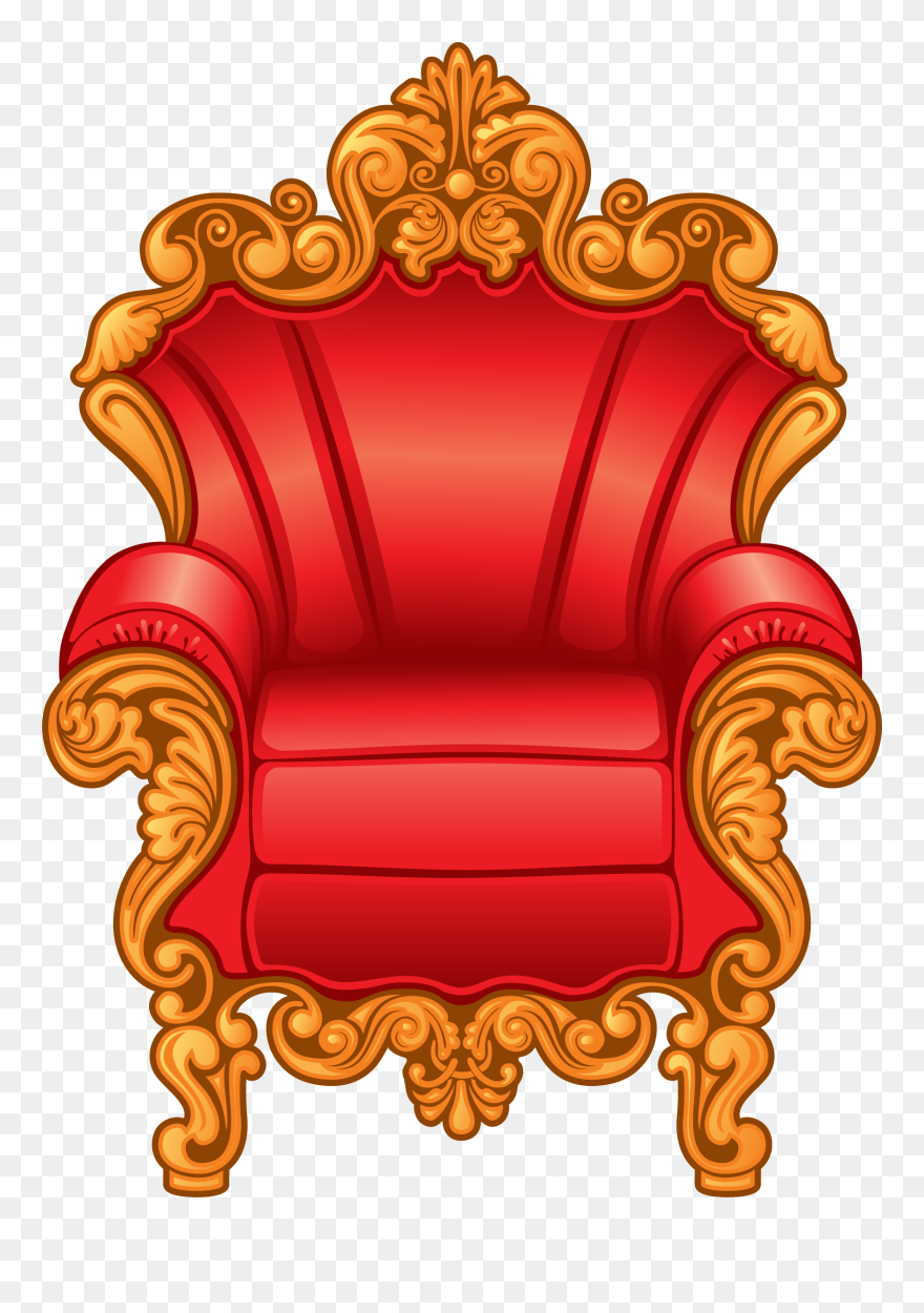 Transparent Background Throne Clipart - Png Download