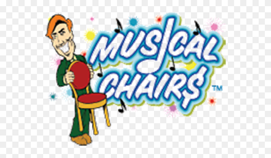 Chair Clipart Musical Chair Admin Opened Admin Opened - Musical Chairs Game Logo - Png Download