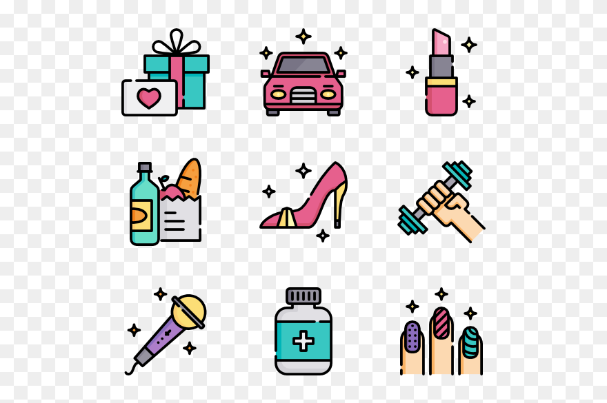 Mall Clipart Shopping Area - Clip Art - Png Download