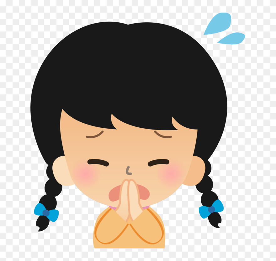 Forehead,art,black Hair - Beg Clipart - Png Download