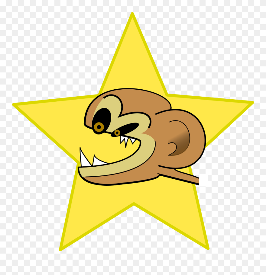 Crazy Lion Clipart, Vector Clip Art Online, Royalty - Crazy Monkey - Png Download