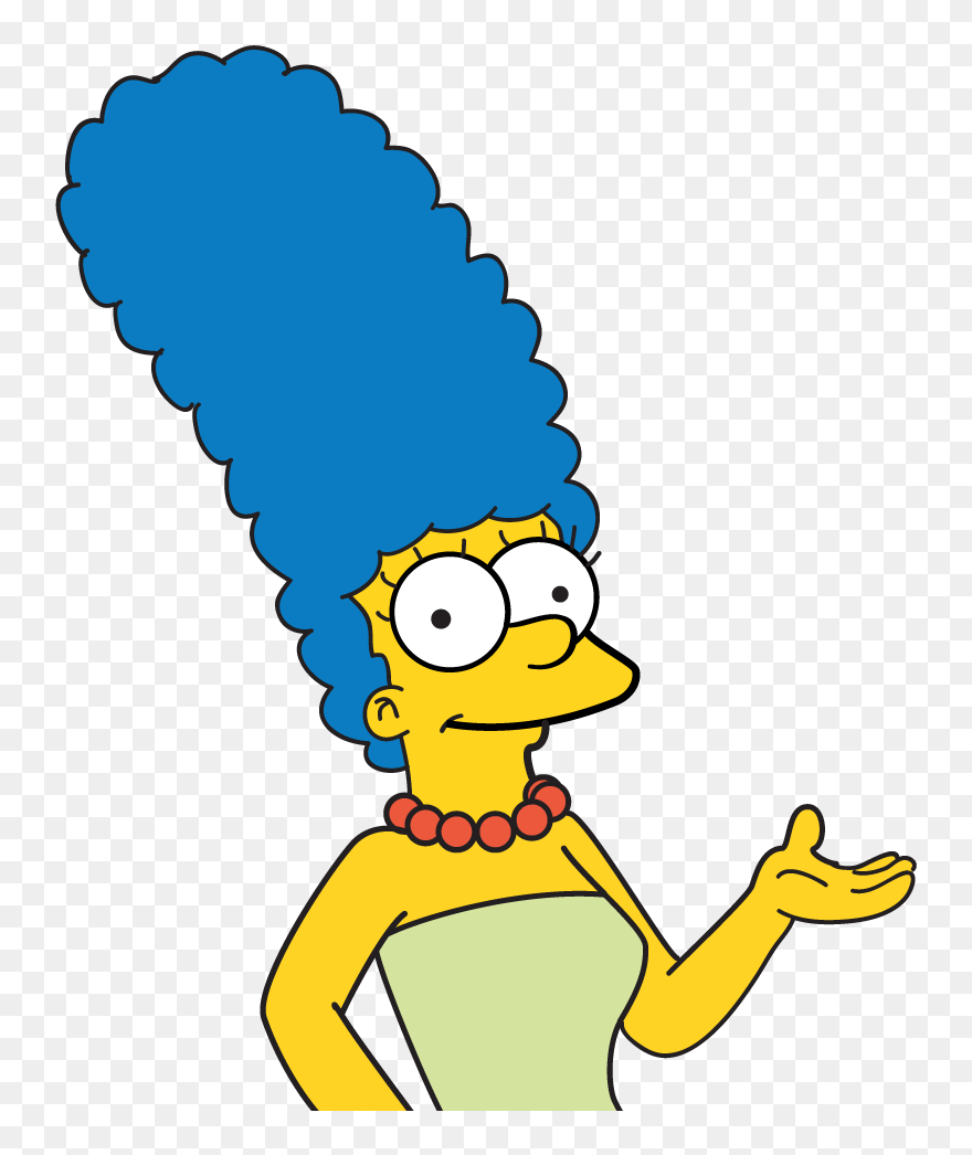 Marge Simpson Clipart