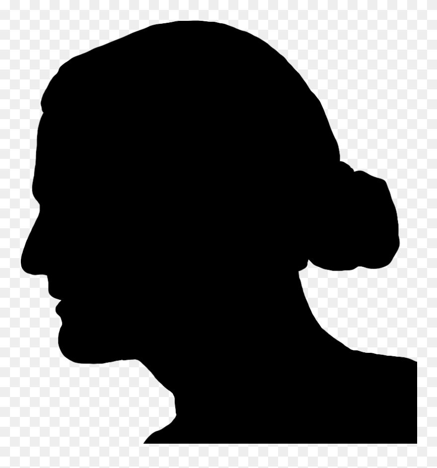 Silhouette Of At Getdrawings - Long Hair Man Shadow Clipart