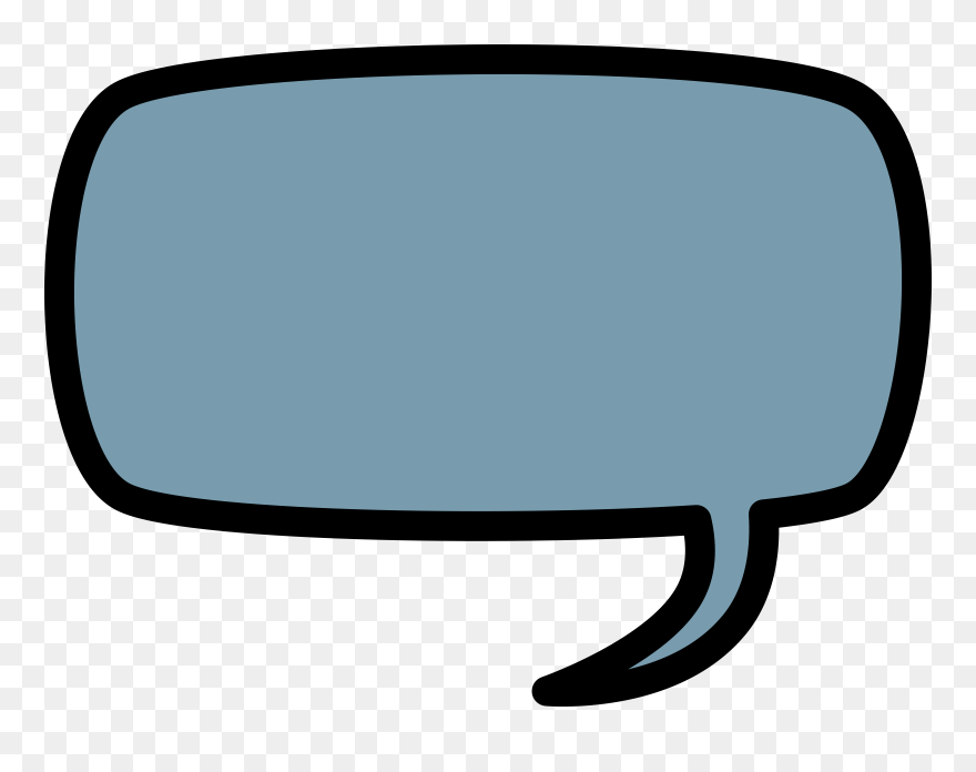 Transparent Textbox Comic - Comic Dialogue Box Clipart
