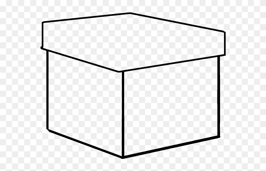 How To Draw Christmas Present - Gift Box Drawing Clipart