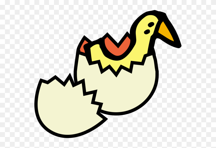 Chick Png Icons - Cracked Egg Clipart Hd Transparent Png