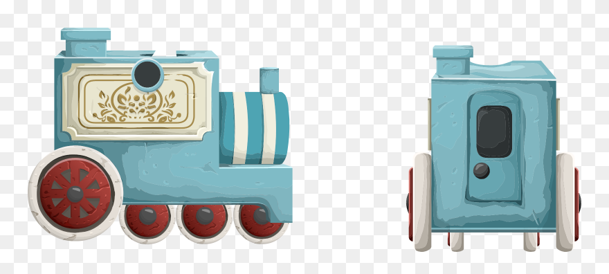 Toot Toot Train Carriage Svg Clip Arts - Railroad Car - Png Download