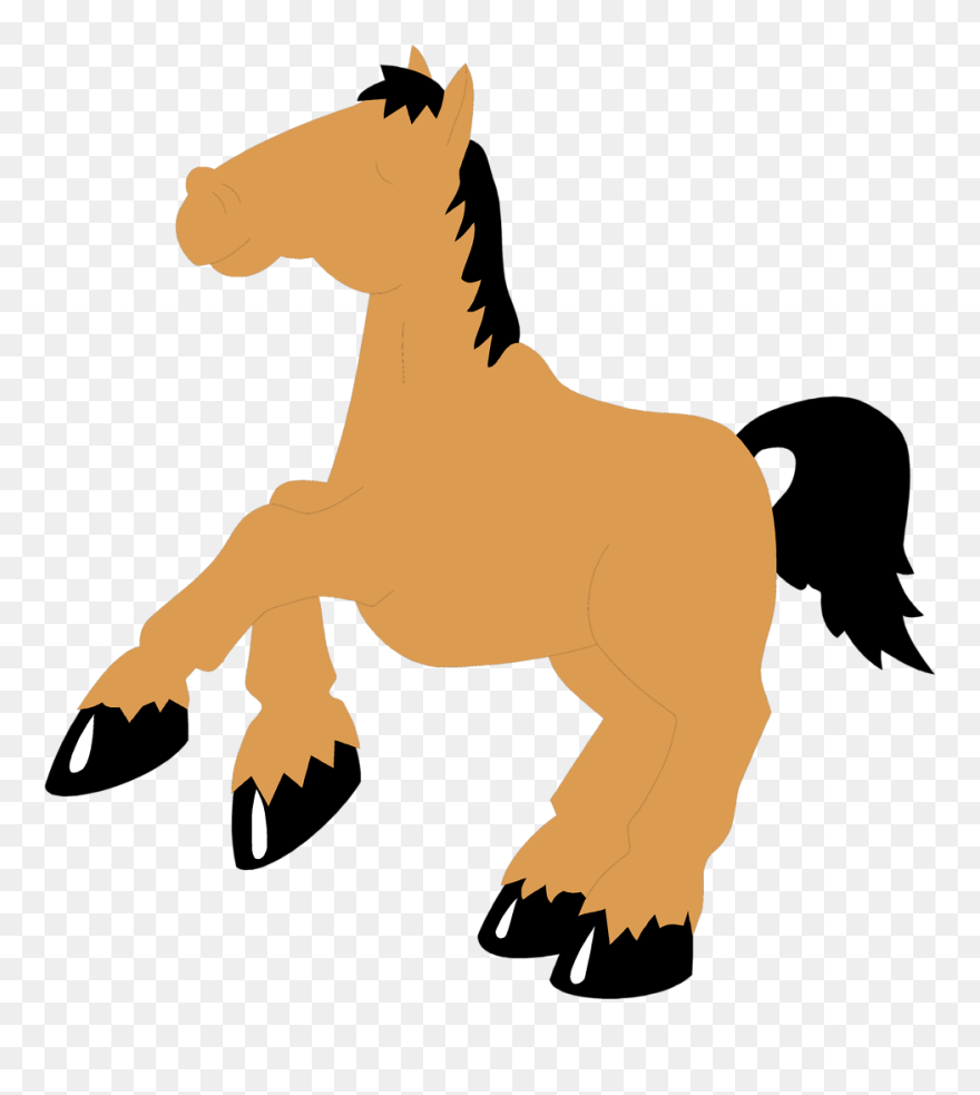 Horse Pictures Cartoon - Cartoon Horse No Background Clipart