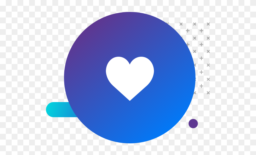 Wave Clip Easy - Heart - Png Download