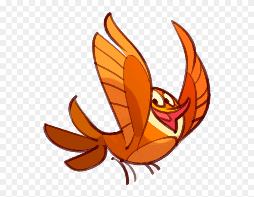 Rot Brauner Cartoon Vogel Clipart