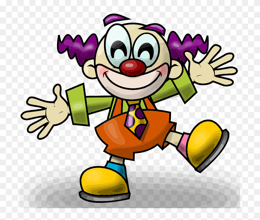 Cartoon Cute Clown Clipart
