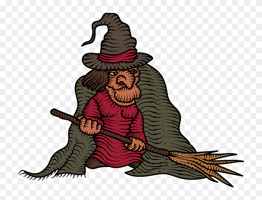 Hexe Clipart - Illustration - Png Download