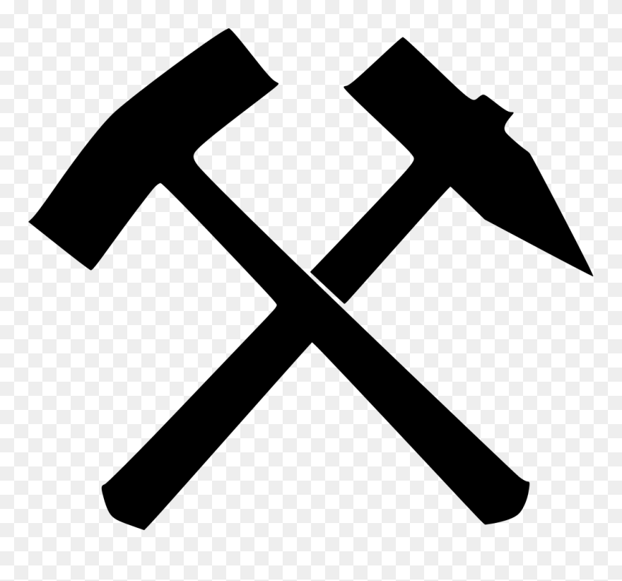 Hammer And Chisel Vector Clipart