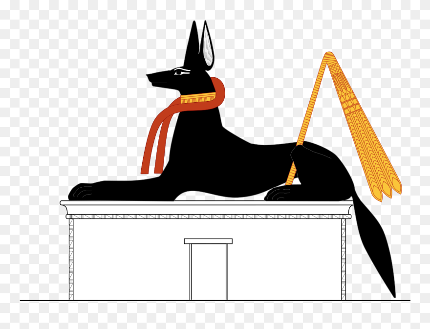 Ancient Egypt Jackal Clipart