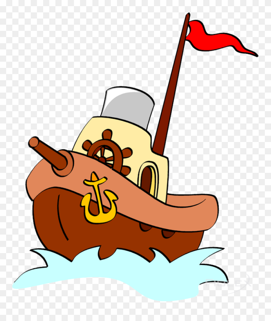 Kleines Schiff Clipart