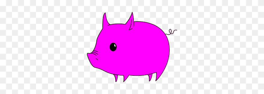 รูป การ์ตูน น่า รัก สี ม่วง Clipart