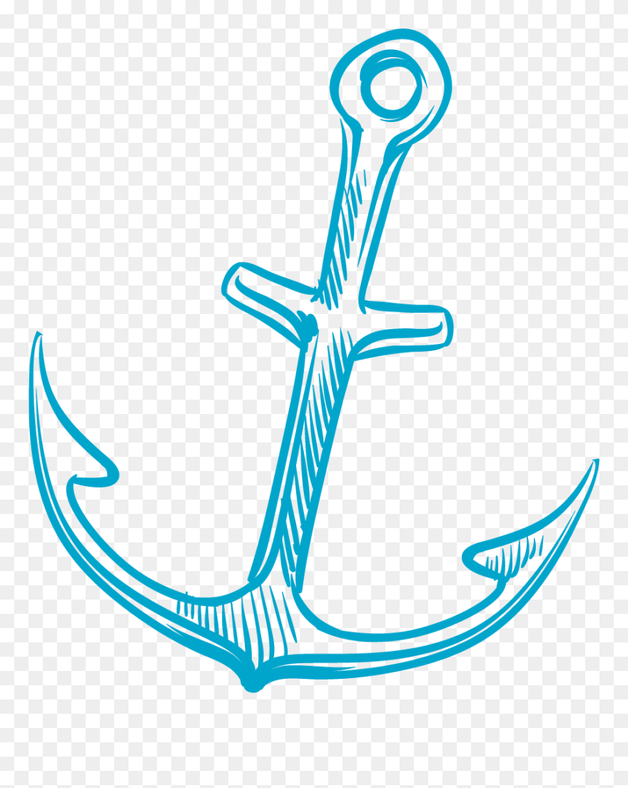 Anker - Cross Clipart