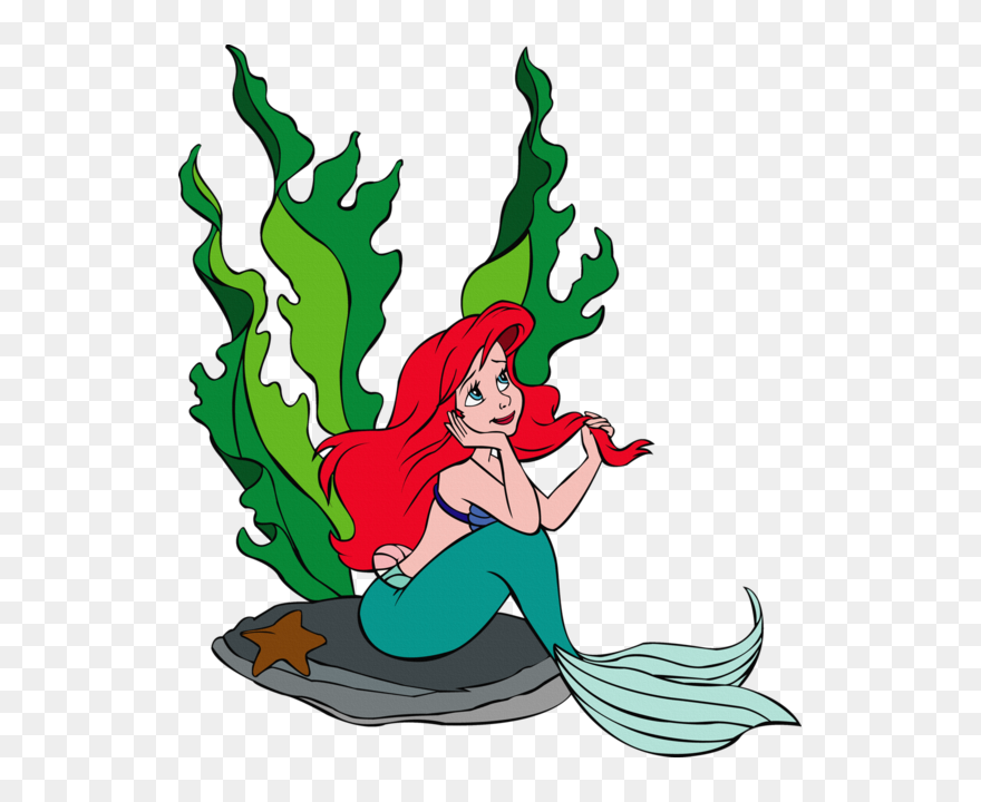 Little Mermaid Vector Png Clipart