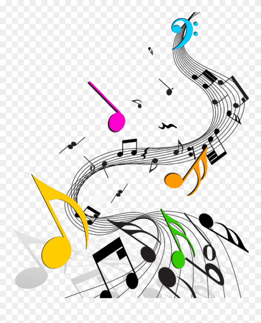 #music #notes #musicnotes #musik #noten - Music Background Images Png Clipart