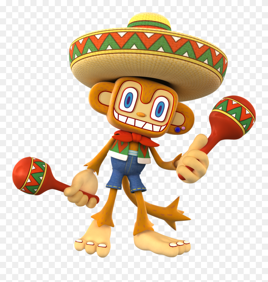 Amigo Mario Sonic And - Sonic Sega All Stars Racing Amigo Clipart