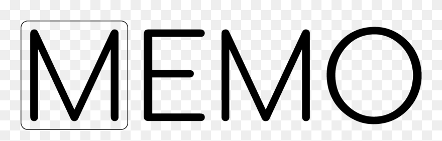 Memo Fashion Logo Clipart