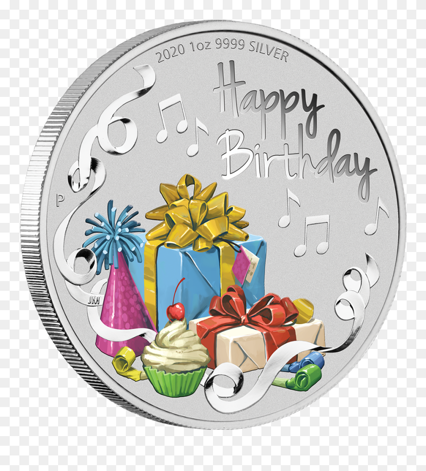 Iaus852057 1 - Happy Birthday Coin Collector Clipart