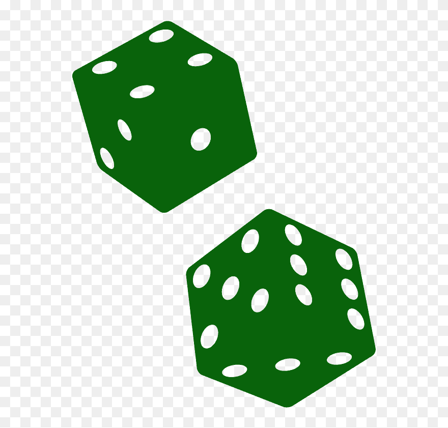 Orange Dice Clipart - Png Download