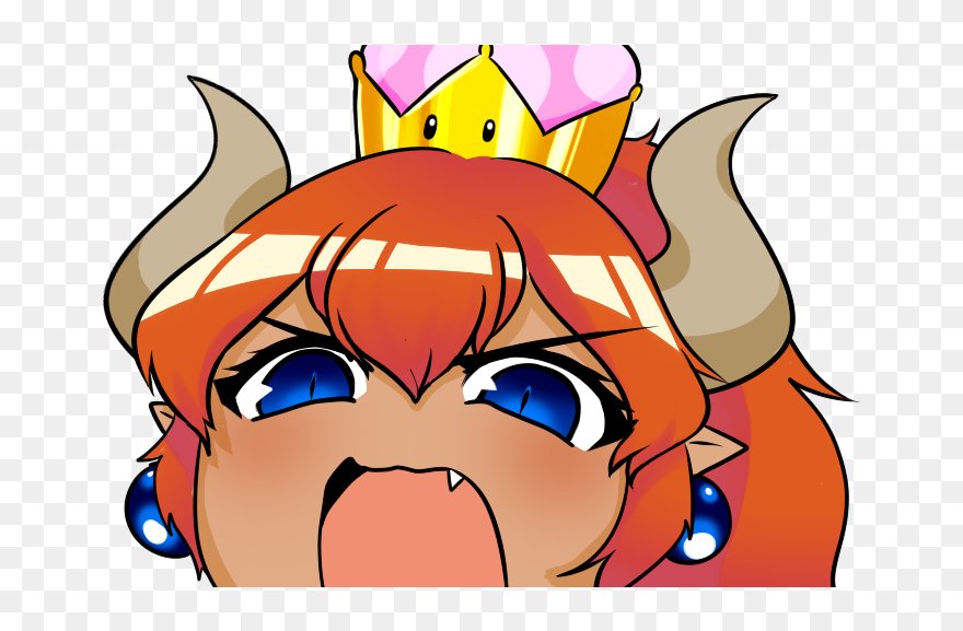 Angry Gay Noises Meme - Angry Bowsette Noises Clipart