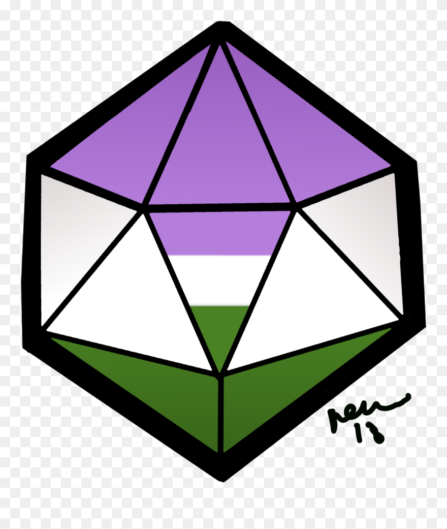 Transparent D20 Dice Clipart - Png Download