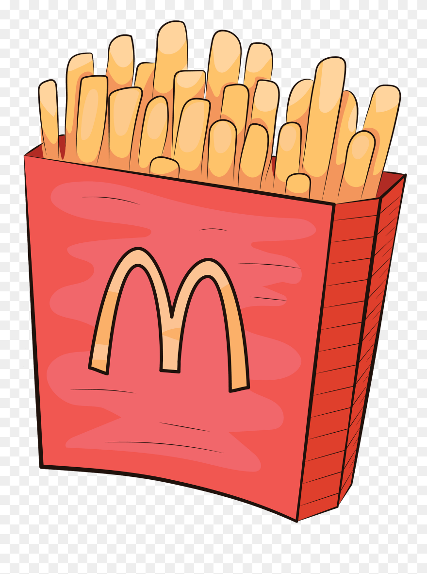 French Fries Clipart - Png Download