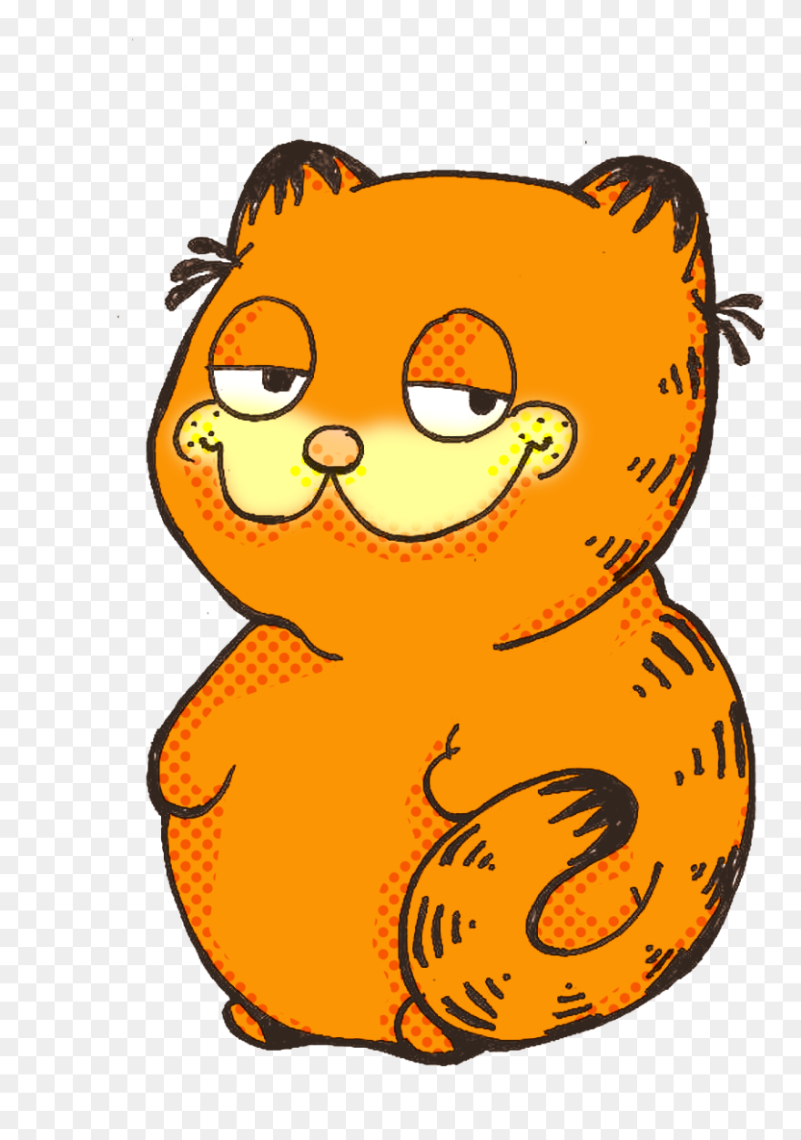 Whiskers Clip Art Dog Cartoon Cat - Garfield The Cat Transparent - Png Download