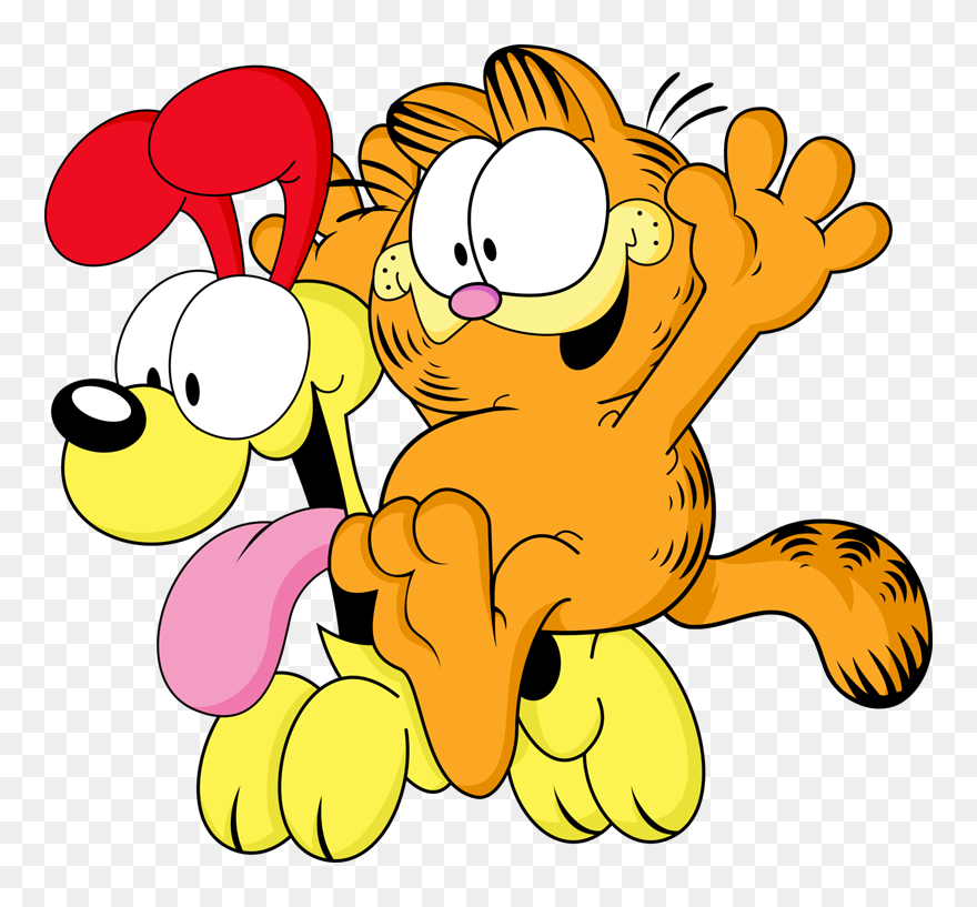 Odie And Garfield Png Clipart
