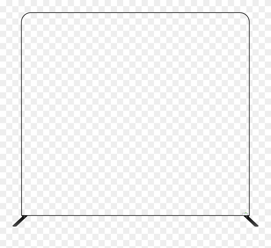 Slim Backdrop Locked - Square Clipart - Png Download