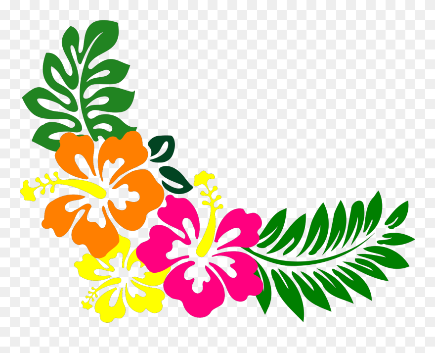 Hibiscus Clip Art - Png Download