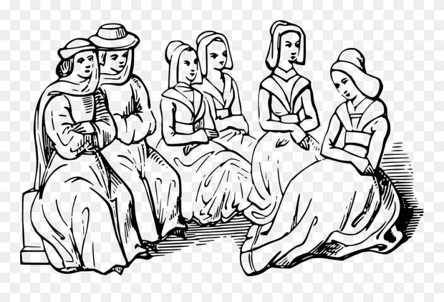 Women Hate Each Other Clipart