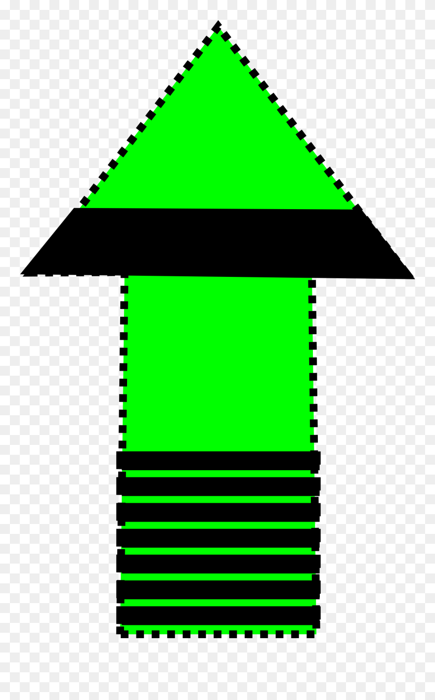 Pink Black Arrow Clipart Black And White Clipart - Clip Art - Png Download