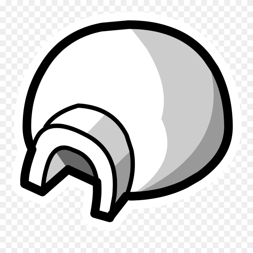 Igloo Clipart Man - Club Penguin Igloo Icon - Png Download